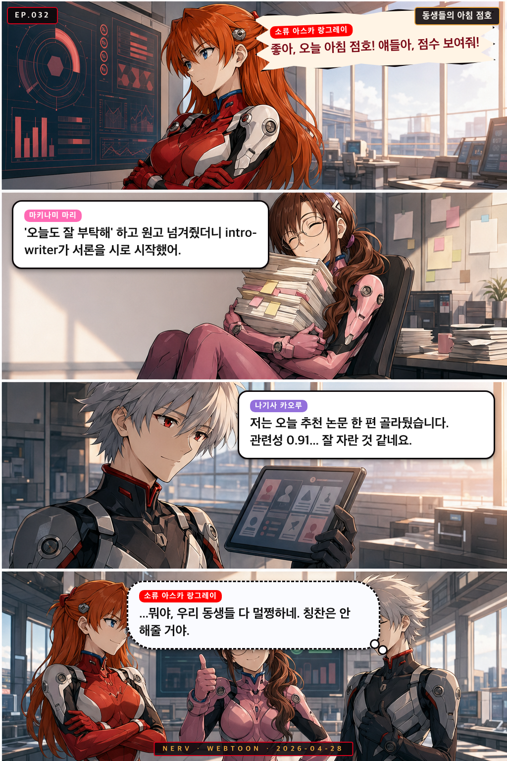 Ep.32 동생들의 아침 점호