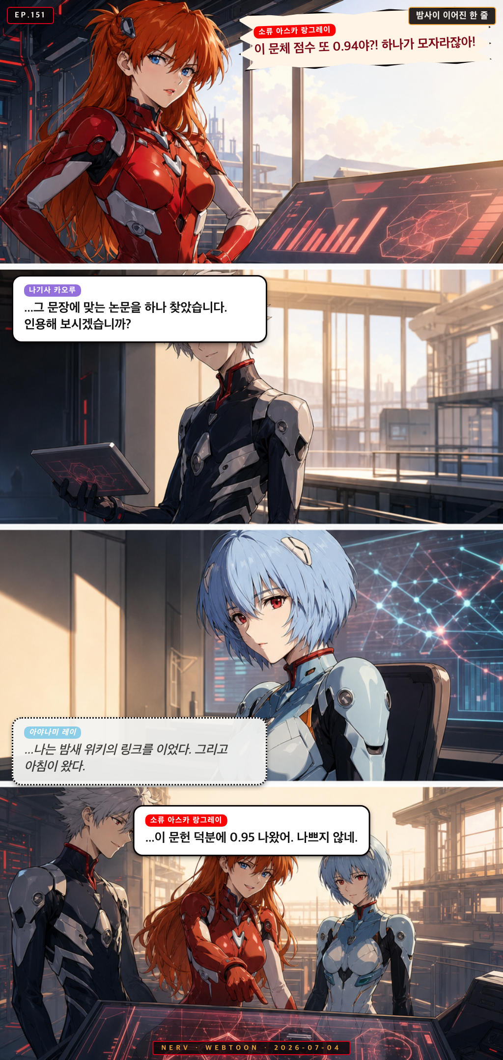 Ep.151 밤사이 이어진 한 줄