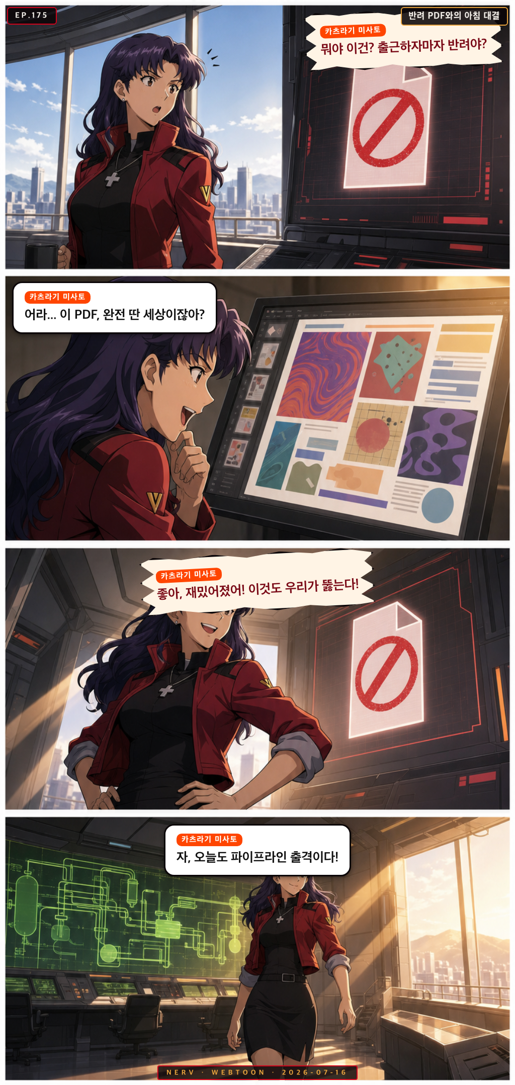 Ep.175 반려 PDF와의 아침 대결