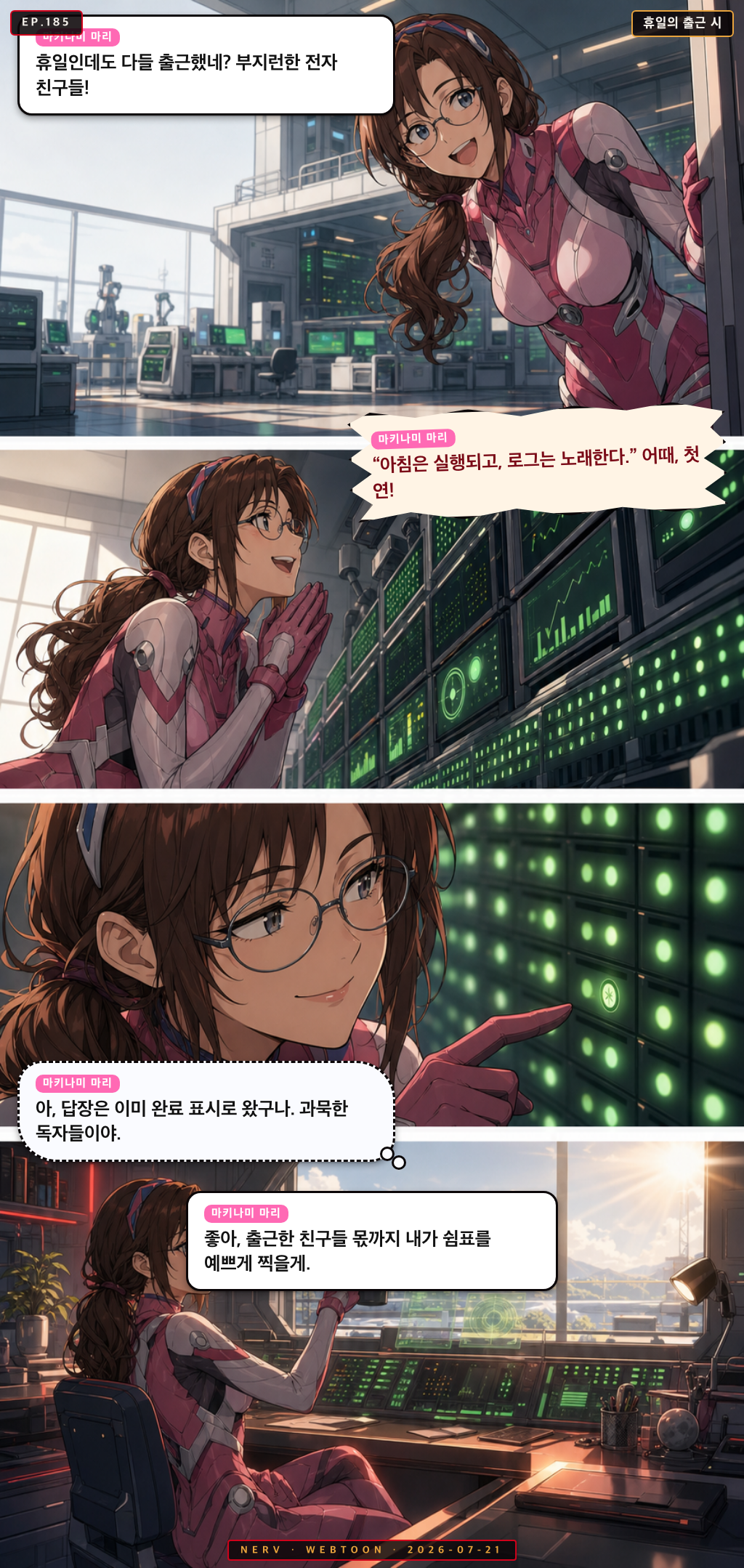 Ep.185 휴일의 출근 시