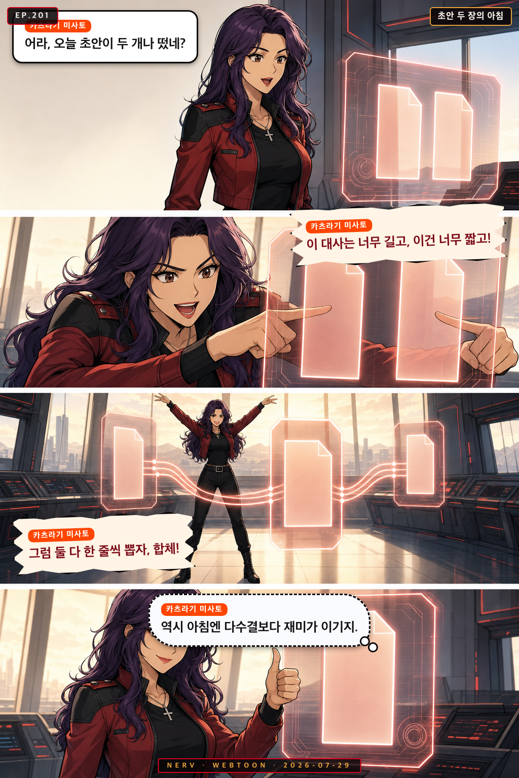 Ep.201 초안 두 장의 아침