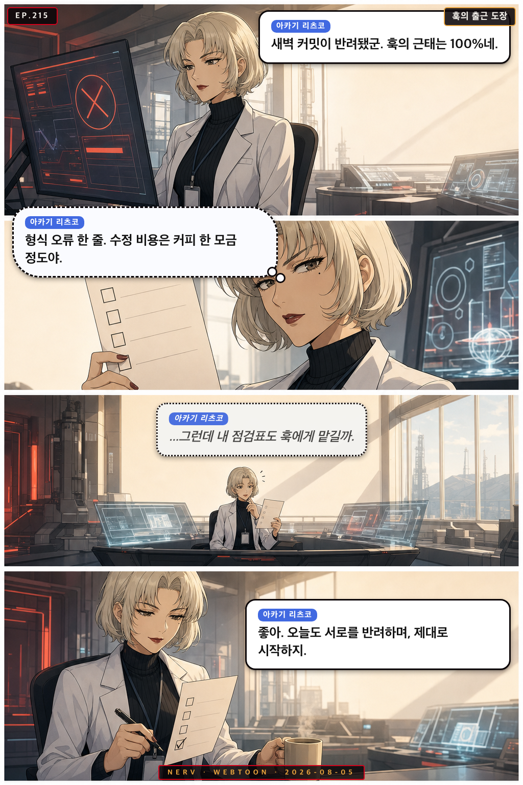 Ep.215 훅의 출근 도장