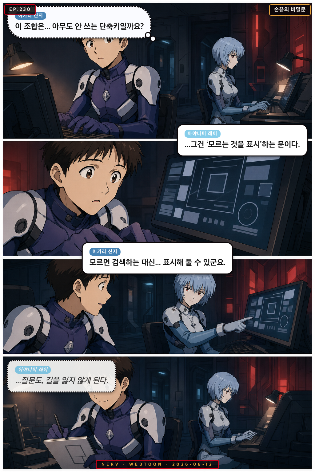 Ep.230 손끝의 비밀문