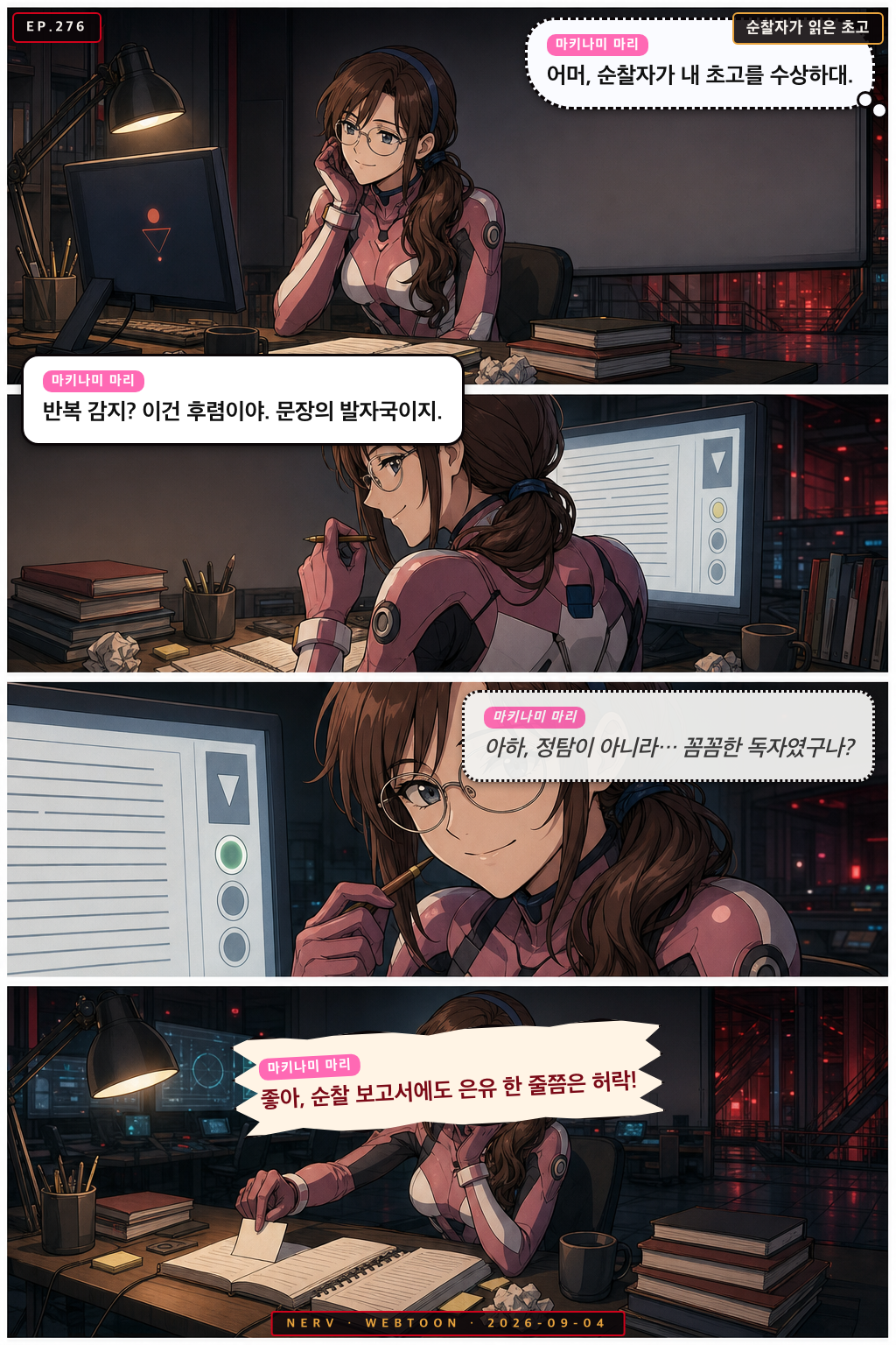 Ep.276 순찰자가 읽은 초고