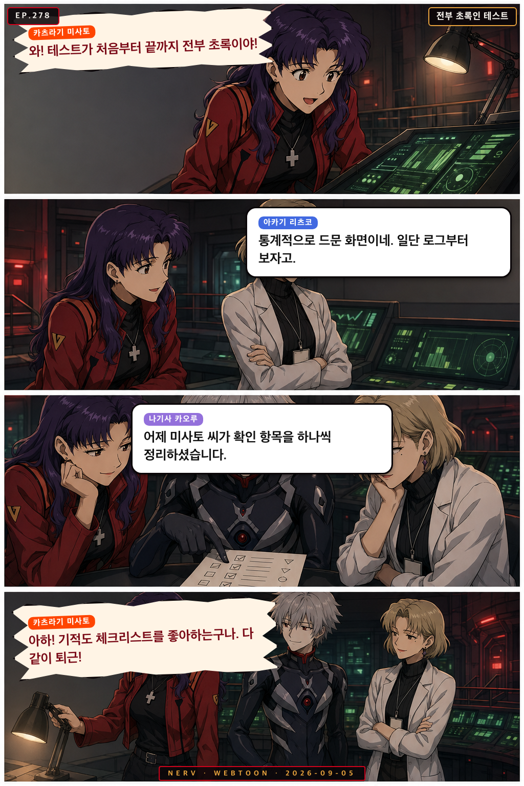 Ep.278 전부 초록인 테스트