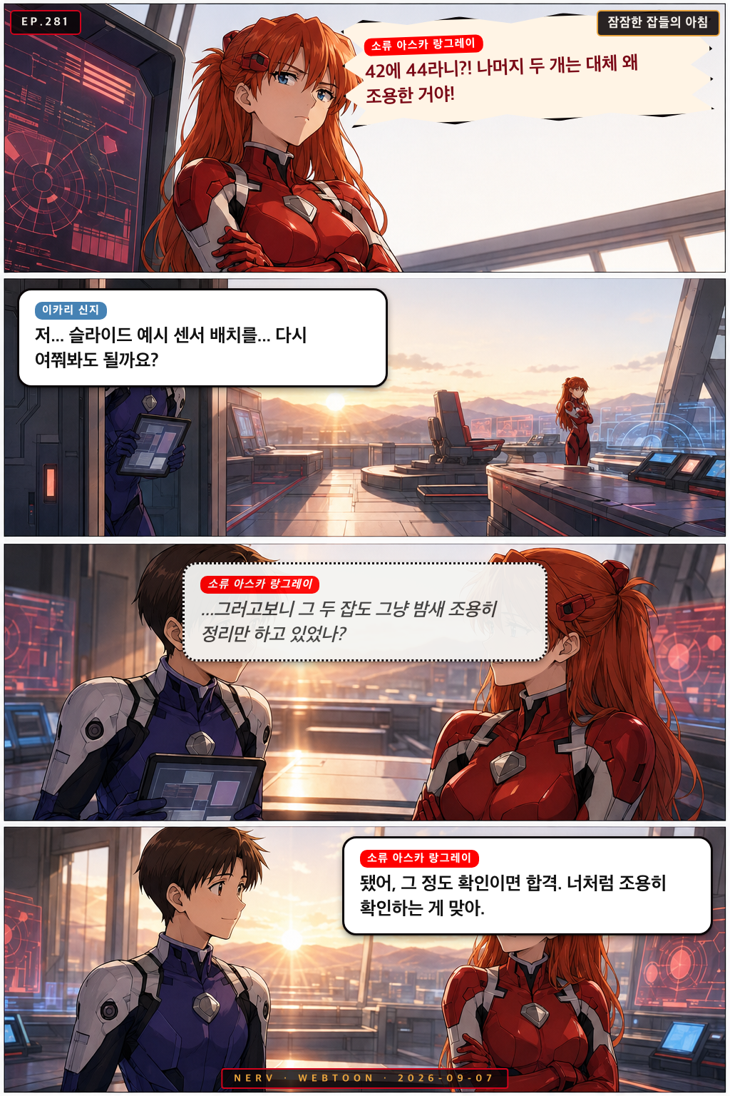 Ep.281 잠잠한 잡들의 아침