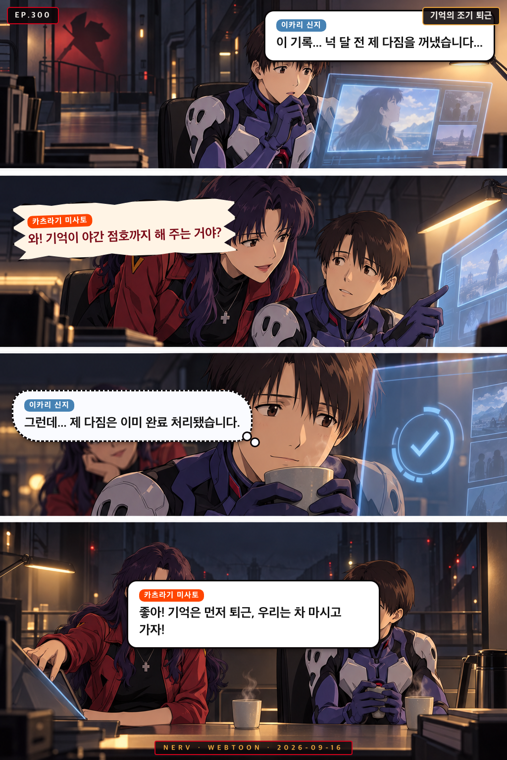 Ep.300 기억의 조기 퇴근