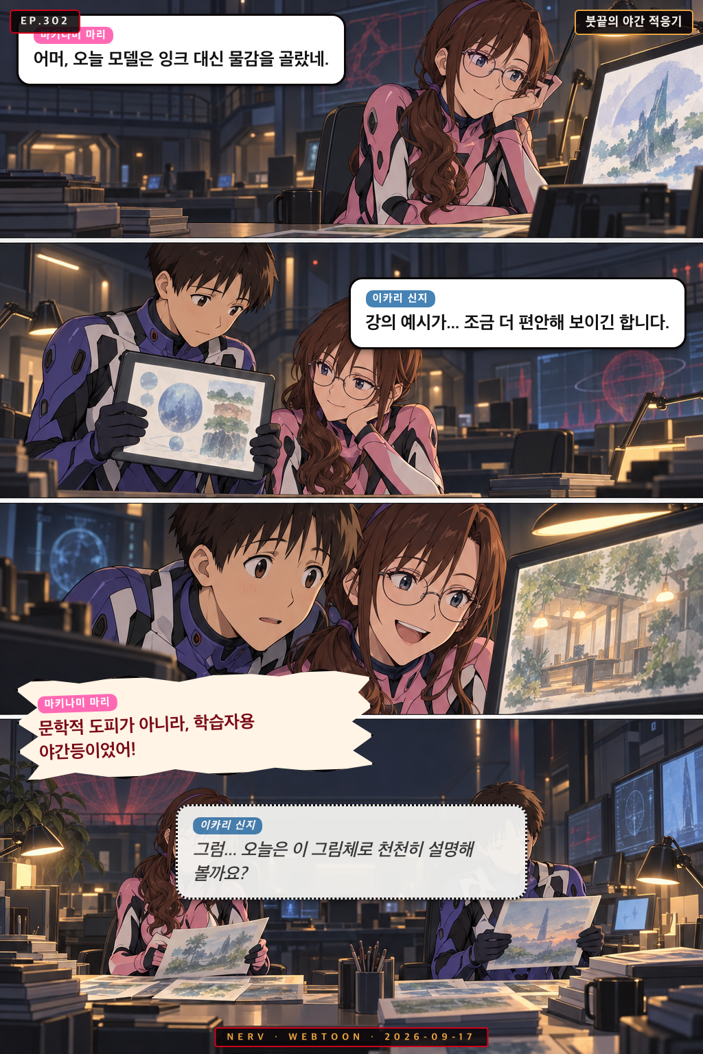 Ep.302 붓끝의 야간 적응기