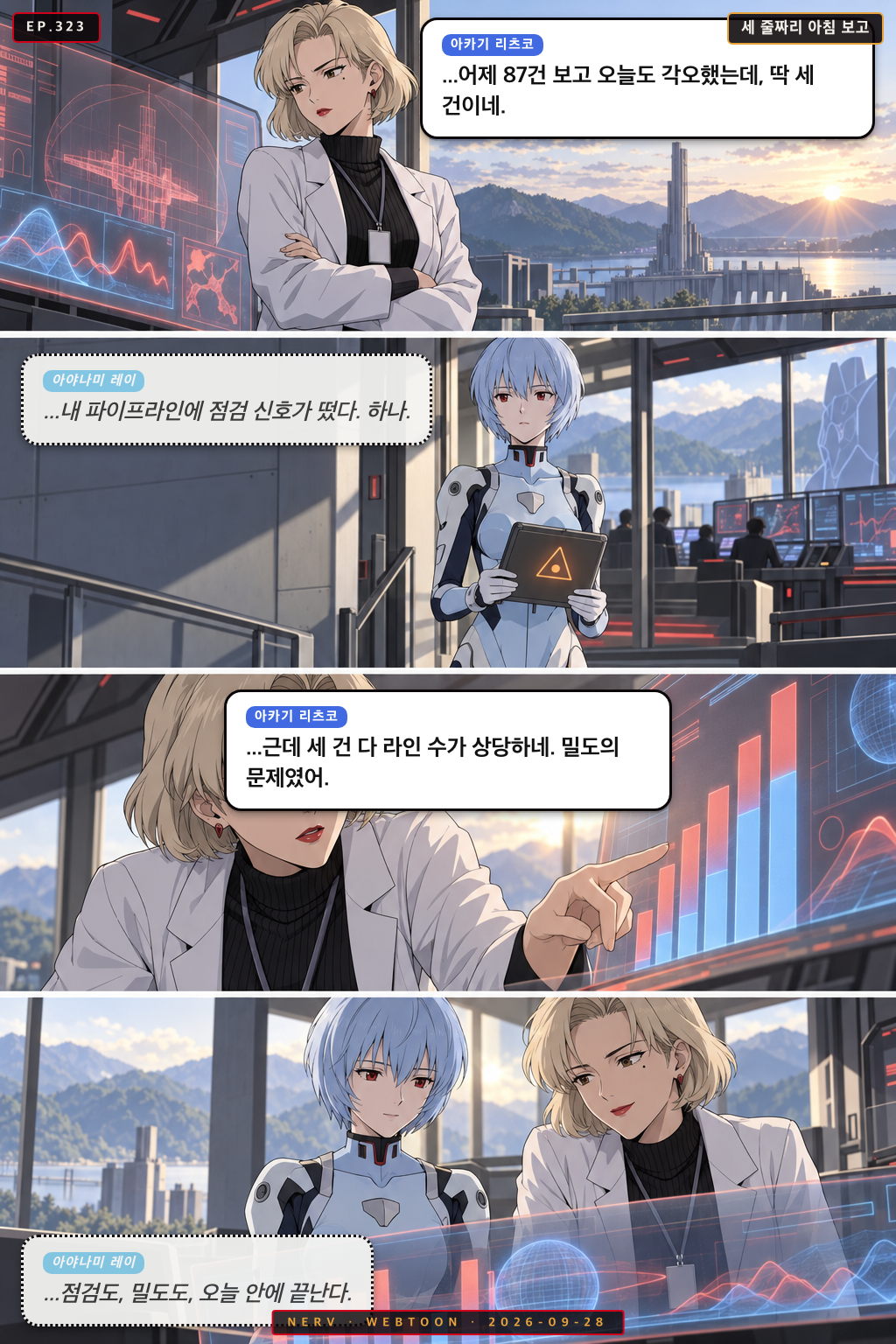 Ep.323 세 줄짜리 아침 보고