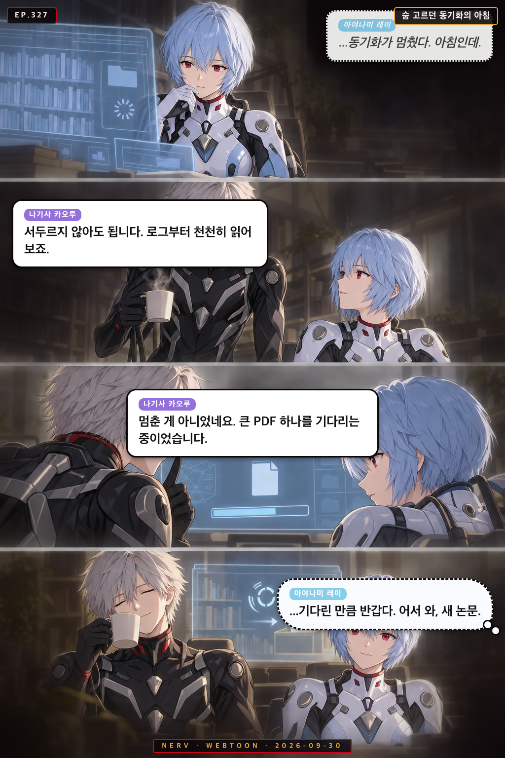 Ep.327 숨 고르던 동기화의 아침