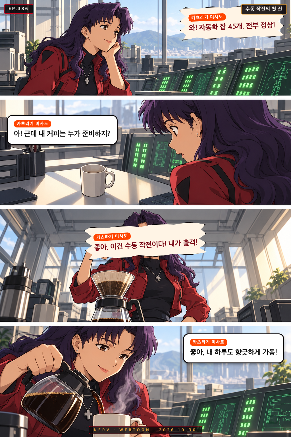 Ep.386 수동 작전의 첫 잔